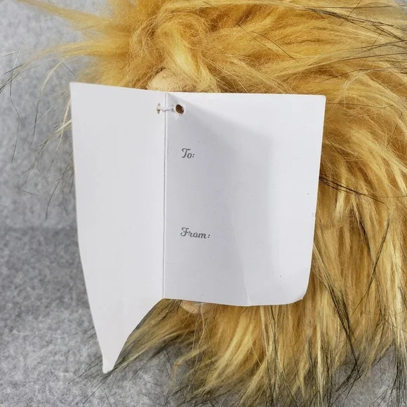 Aurora World Toots the Hedgehog Plush 6" Shaggy Golden Fur Stuffed Animal NWT - Picture 11 of 12